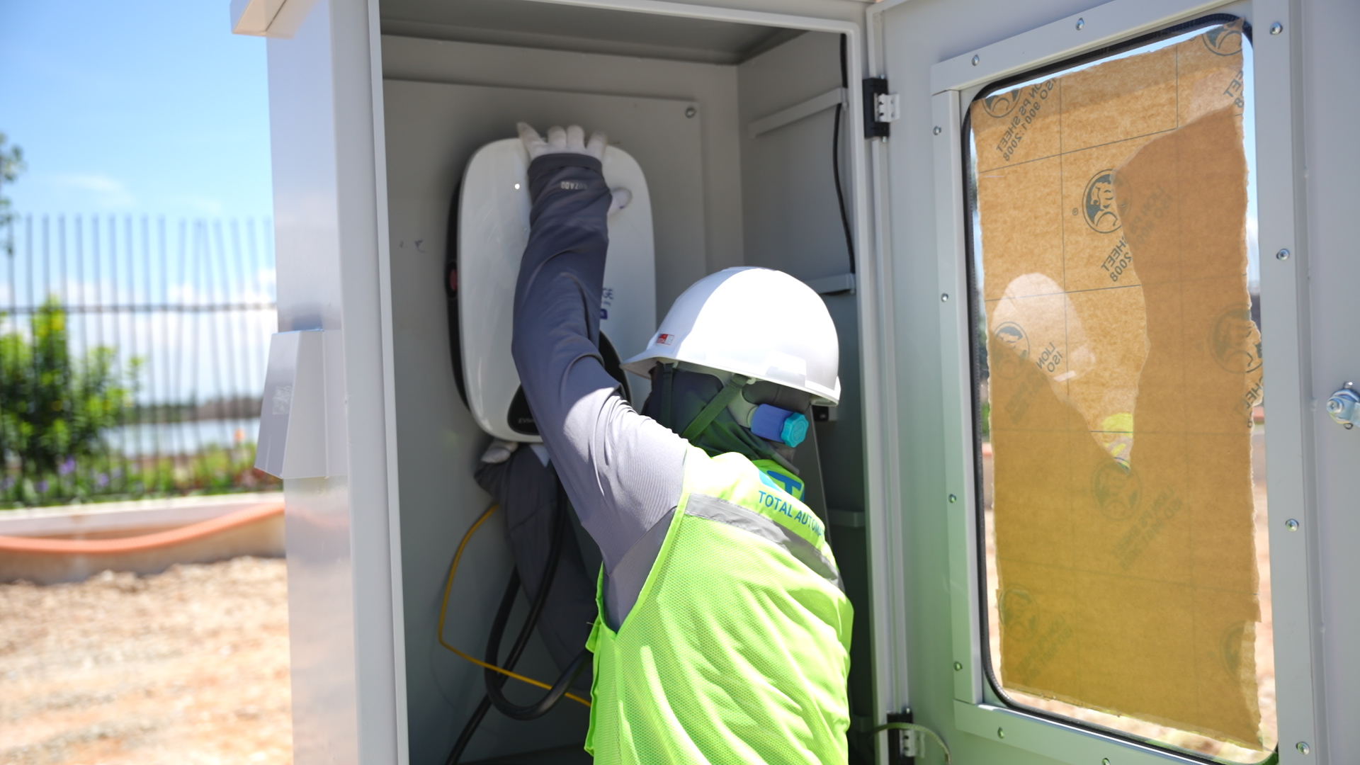 trạm sạc xe điện